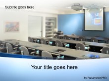 PowerPoint Templates - Training Room Blue